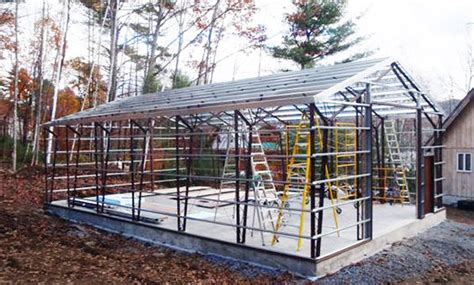 sheet metal building kits|diy steel building kits.